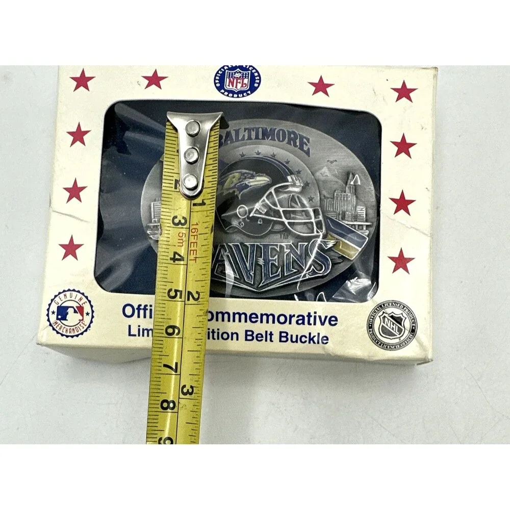 Siskiyou NFL Baltimore Ravens Belt Buckle Limited Edition UNOPENED IN BOX